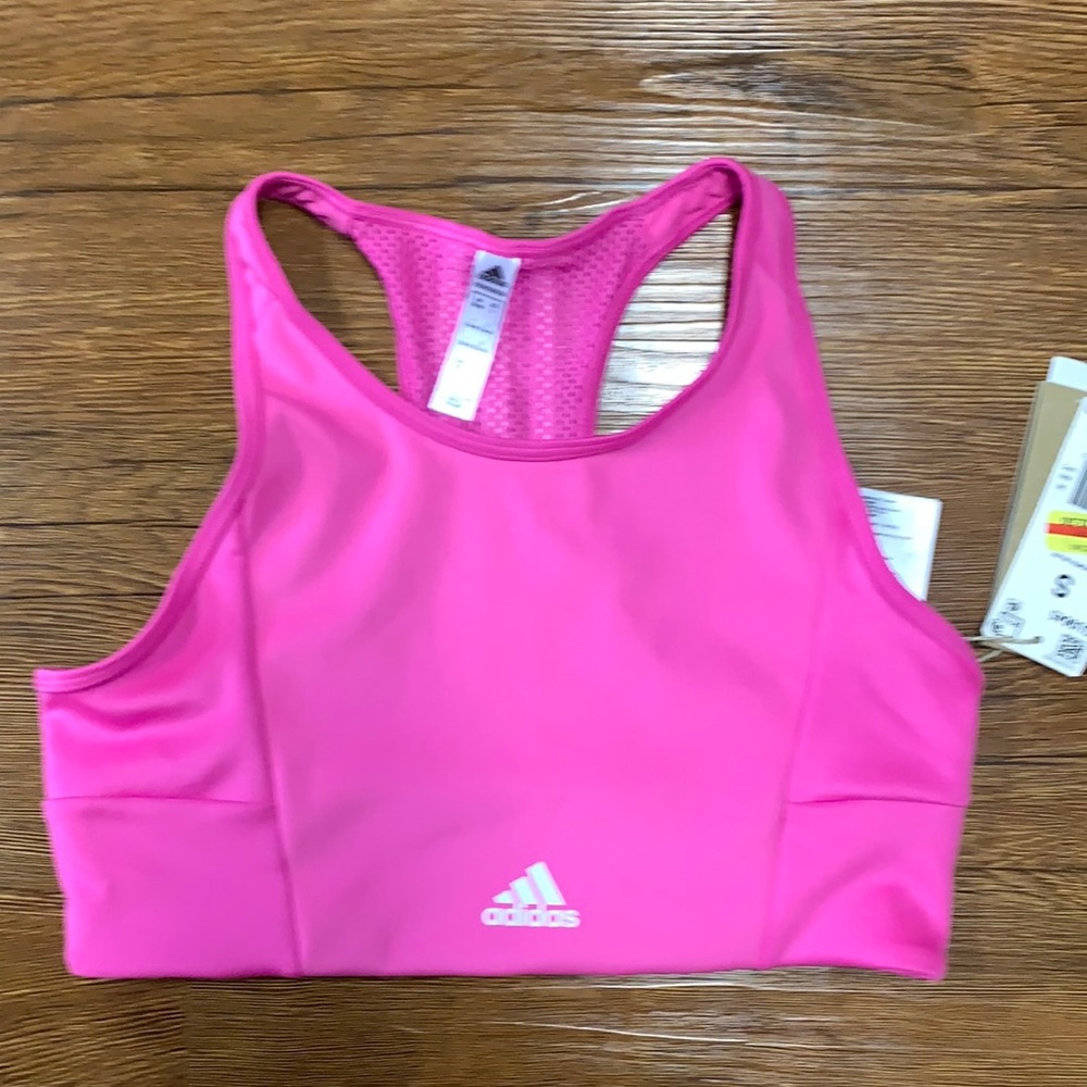 Adidas light support sports bra size small